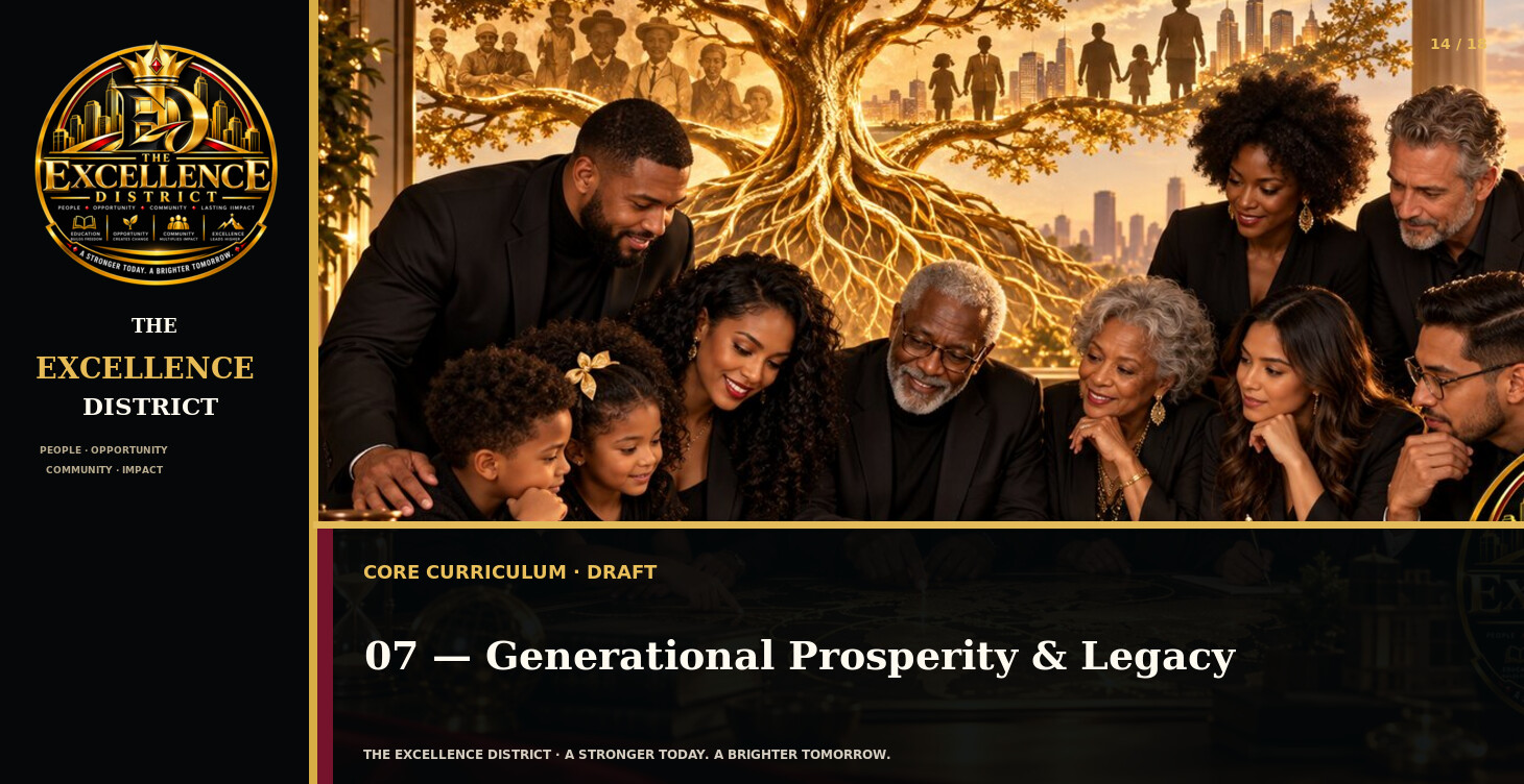 07 — Generational Prosperity & Legacy classroom cover